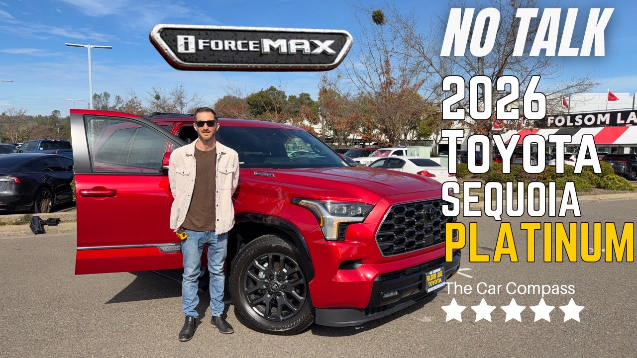 No Talk | 2026 Toyota Sequoia Platinum 4WD Hybrid Walkaround