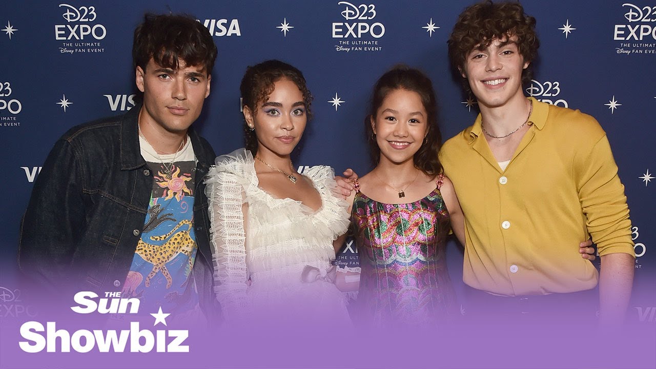 The young stars of Avatar: The Way Of Water at the D23 Expo