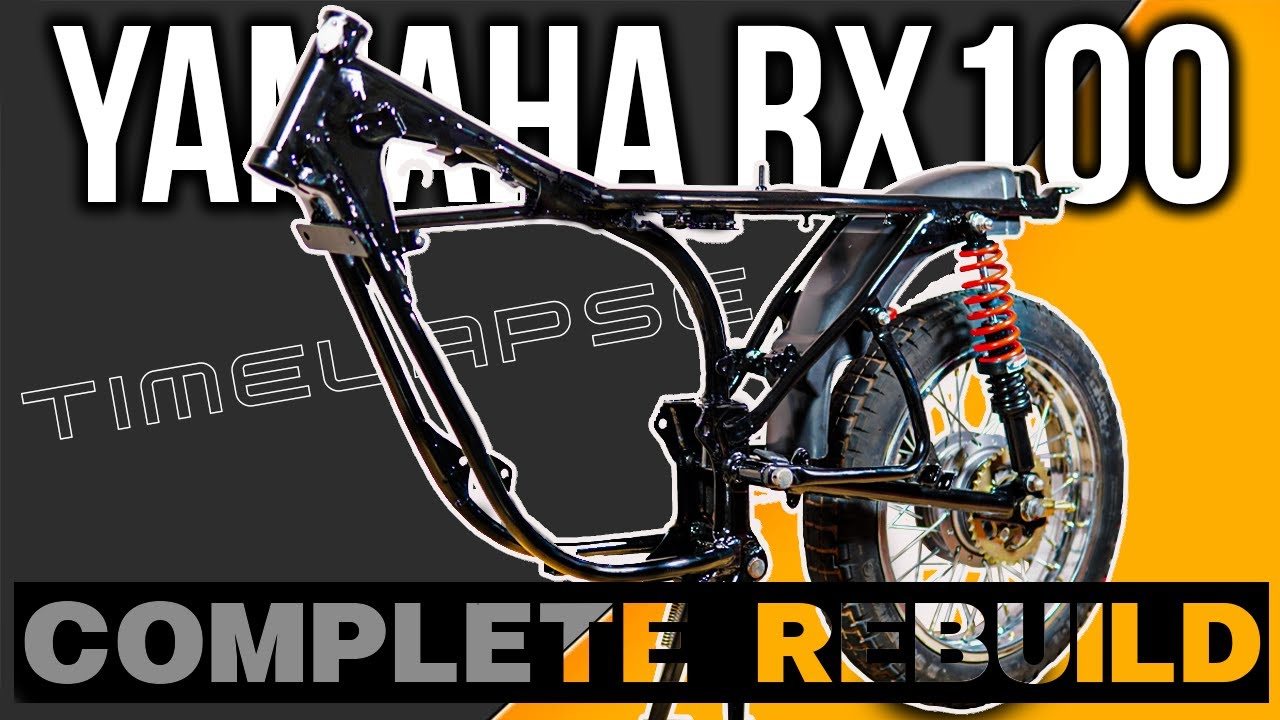Yamaha RX 100 Complete Rebuild | Time-lapse | Mr Stranger