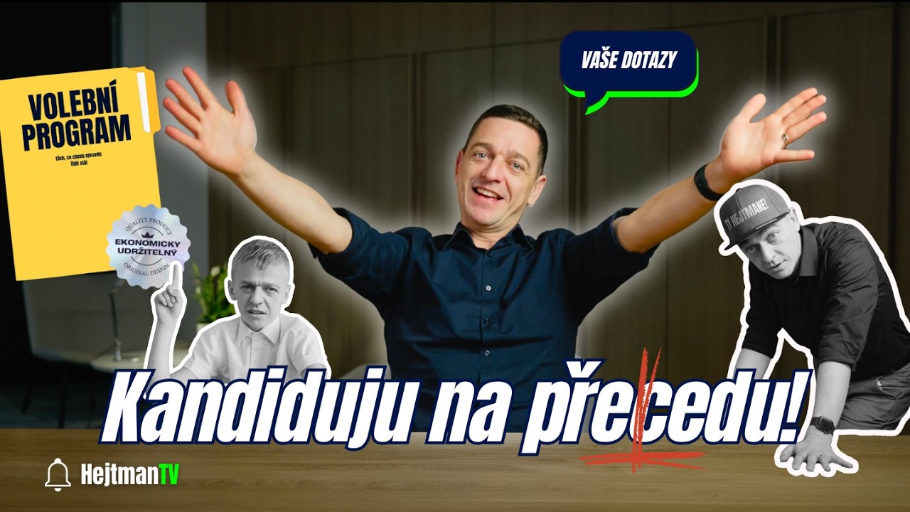 Kandiduju na předsedu lidovců! Jak to bude dál? To se dozvíte v HTV!