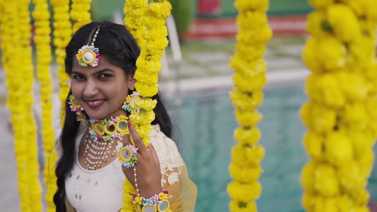 Ashwini’s Haldi Event