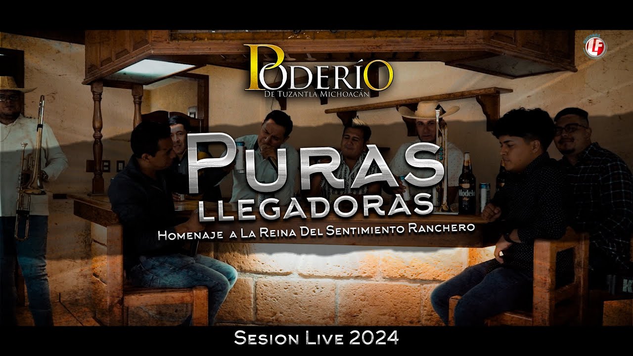 Poderio De Tuzantla - Popurri Puras Llegadoras (Video En vivo 2024)