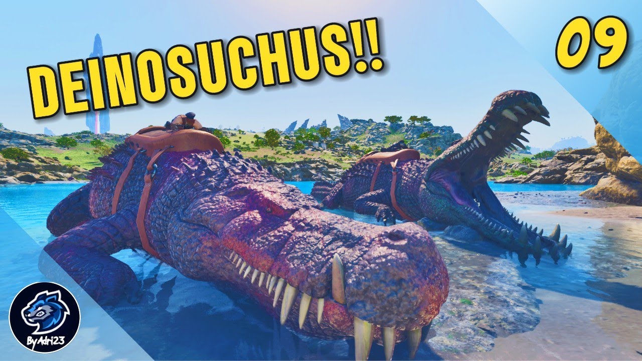 TAMEAMOS AL DEINOSUCHUS!! - EP 9 - ARK SURVIVAL ASCENDED RAGNAROK