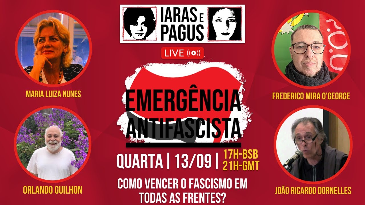 EMERG&Ecirc;NCIA ANTI FASCISTA - QUARTA - 13.09.2023