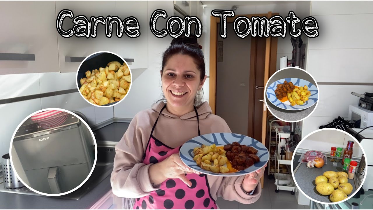 🥫Carne Con Tomate🥫//Súper Ofertas COSORI AirFryer//La Mari Cocina