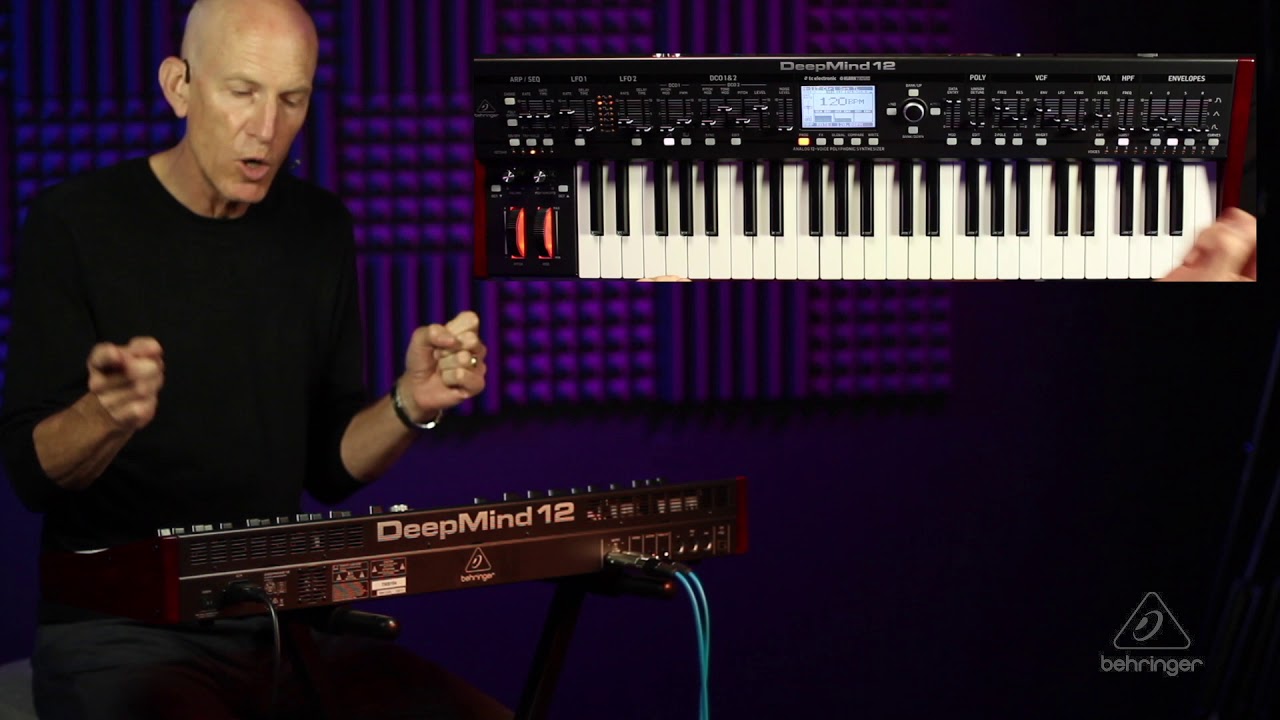 DeepMind 12 Arpeggiator, Chord Modes, and Control Sequencer