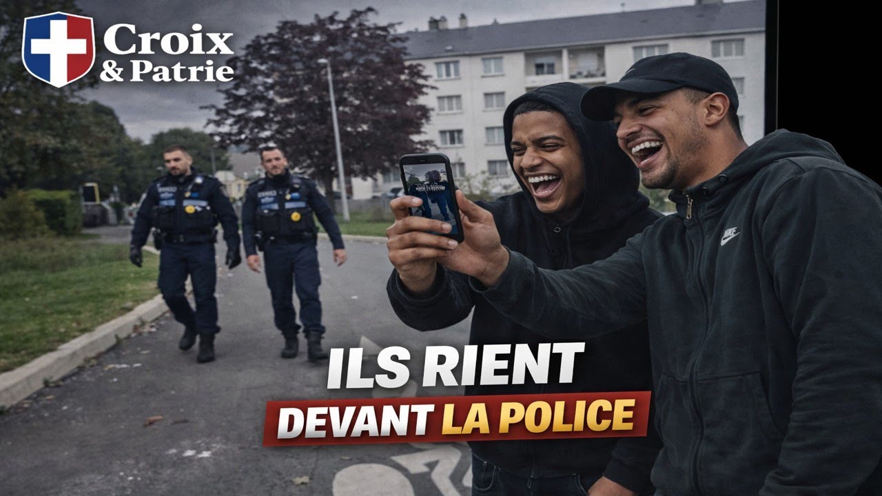 ILS RIENT DEVANT LA POLICE : L&rsquo;AUTORIT&Eacute; S&rsquo;EFFONDRE