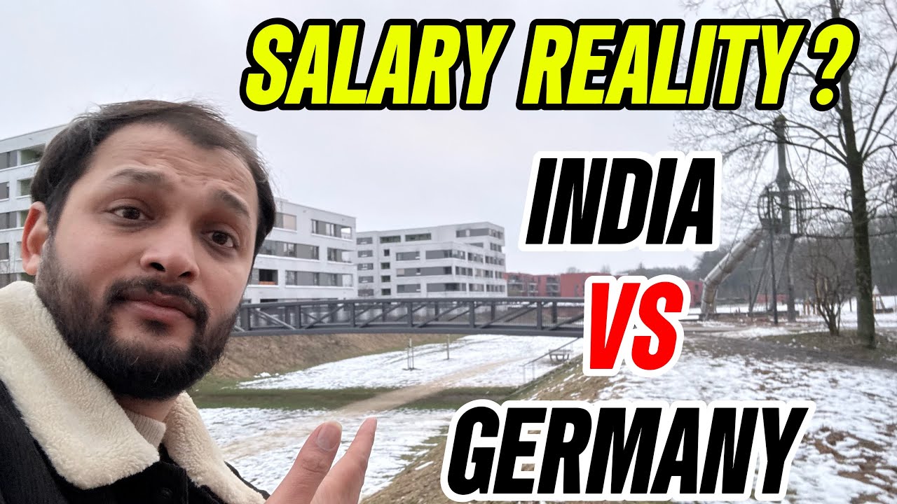 The TRUTH About My SALARY In Germany 😳| Honest Comparison🔥| INDIA vs GERMANY 🇮🇳🇩🇪 | Worth It?