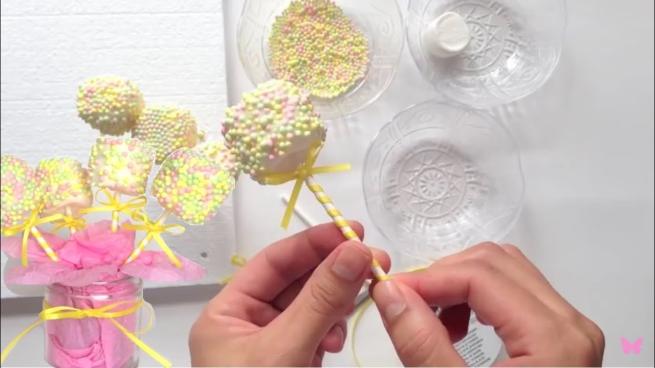 How to make marshmallow pops