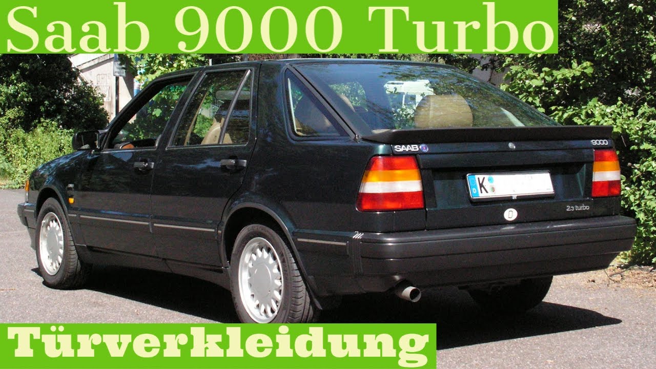 SAAB 9000 Türverkleidung abnehmen & Verriegelung reparieren