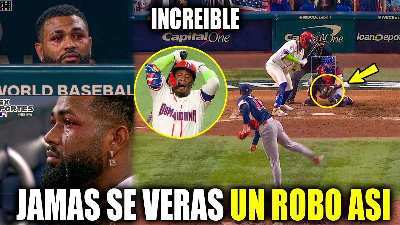 Como Estados Unidos le hizo el Peor Robo de la Historia a DOMINICANA en el Clasico Mundial