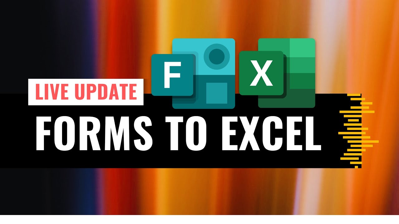 Microsoft Forms to Excel - live update | @efficiency365
