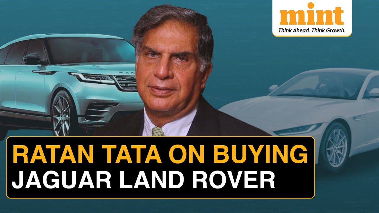 When Ratan Tata Recalled His Friends Calling Him 'Stupid' For Buying Jaguar Land Rover From Ford