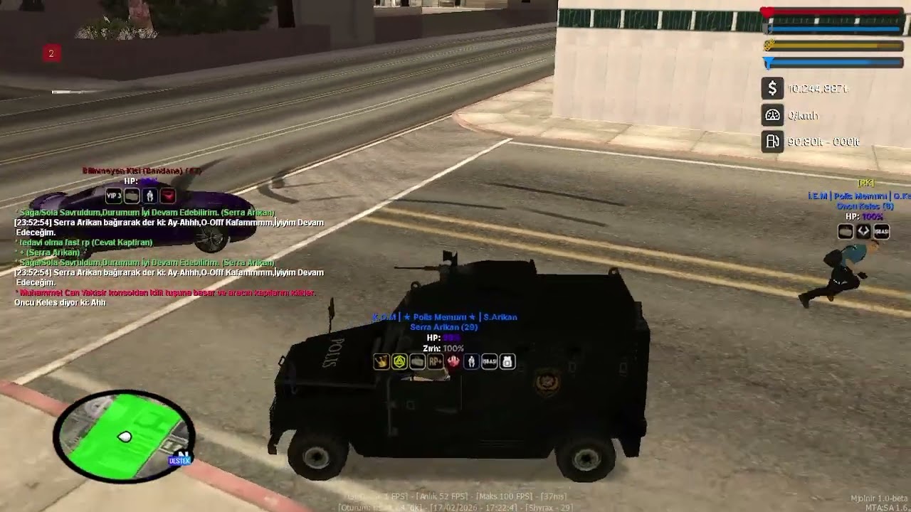 non rp kaza rp uymama