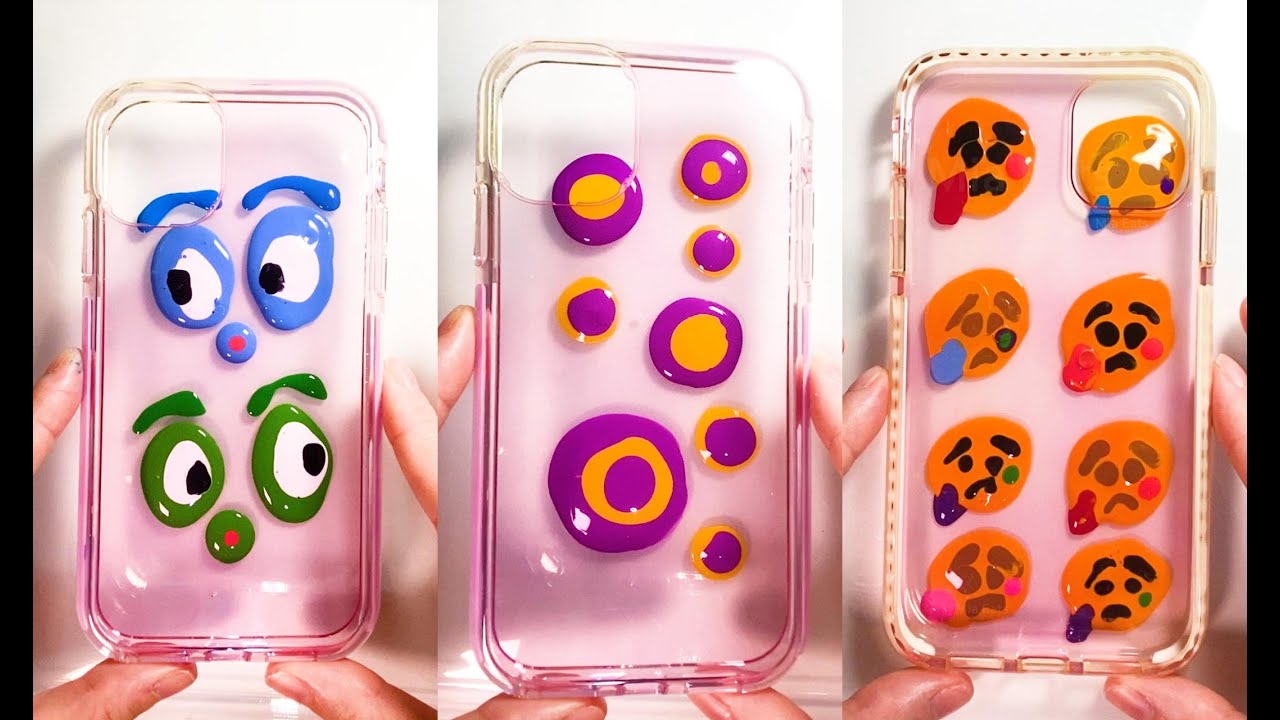 Creative & Satisfying Phone Case Design ✨ | Painting for Relaxation