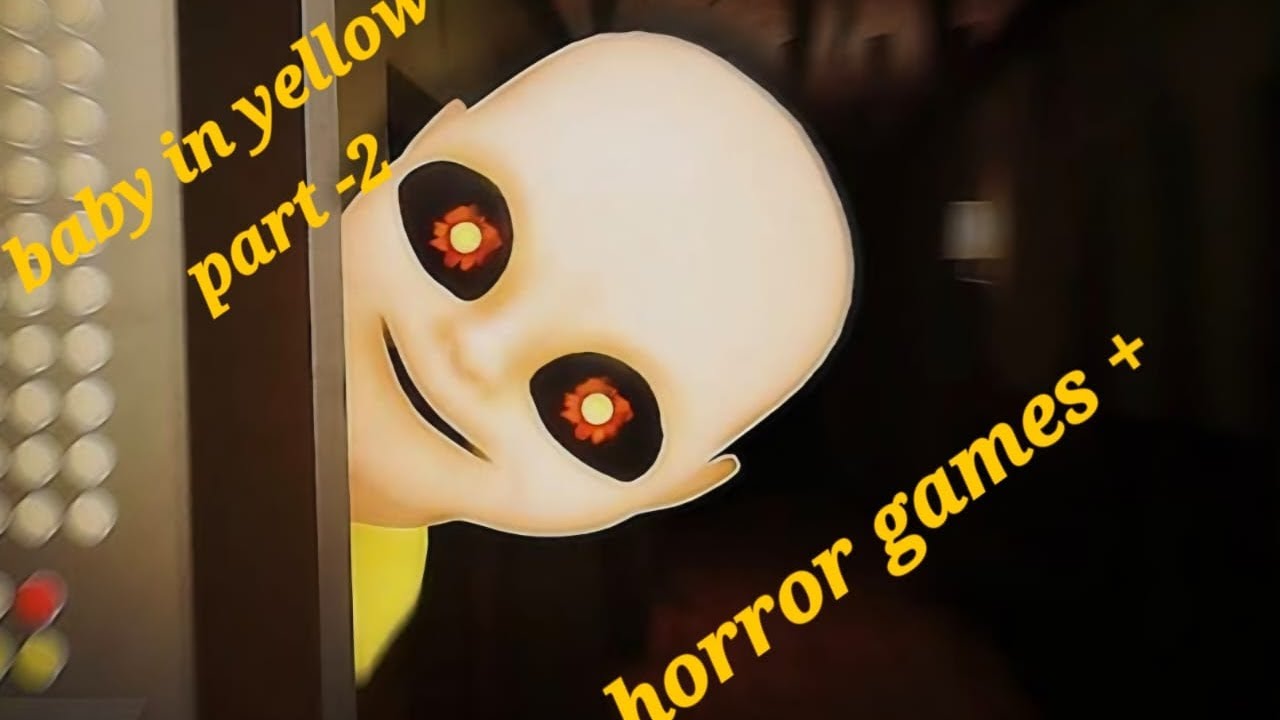 Playing baby in yellow 😱 part-2 horror