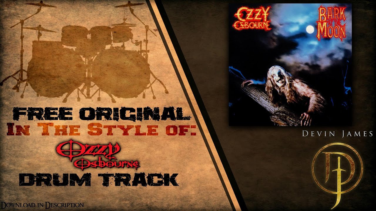 🥁 Ozzy Osbourne Style Drum Track 142 BPM | FREE DOWNLOAD