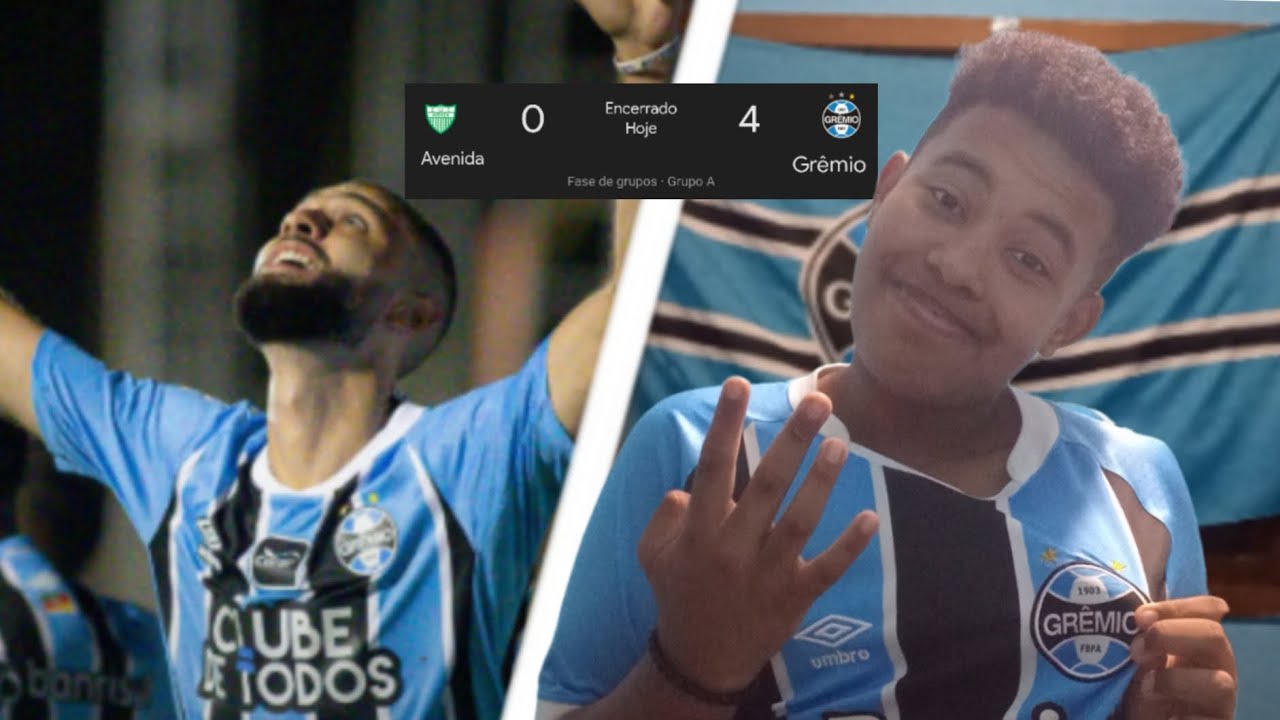 (AVENIDA 0 X 4 GRÊMIO) baita estreia de Luis castro pelo imortal