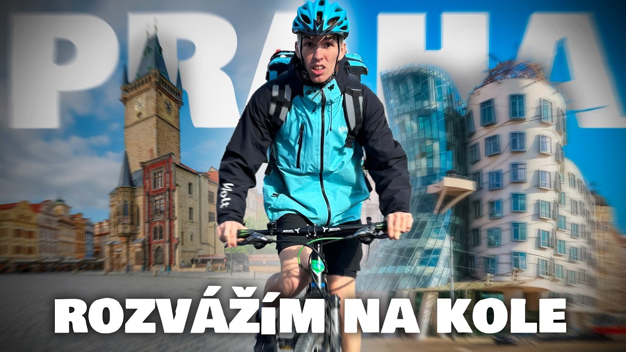 Zkusil jsem rozvážet WOLT na KOLE a takhle to dopadlo...