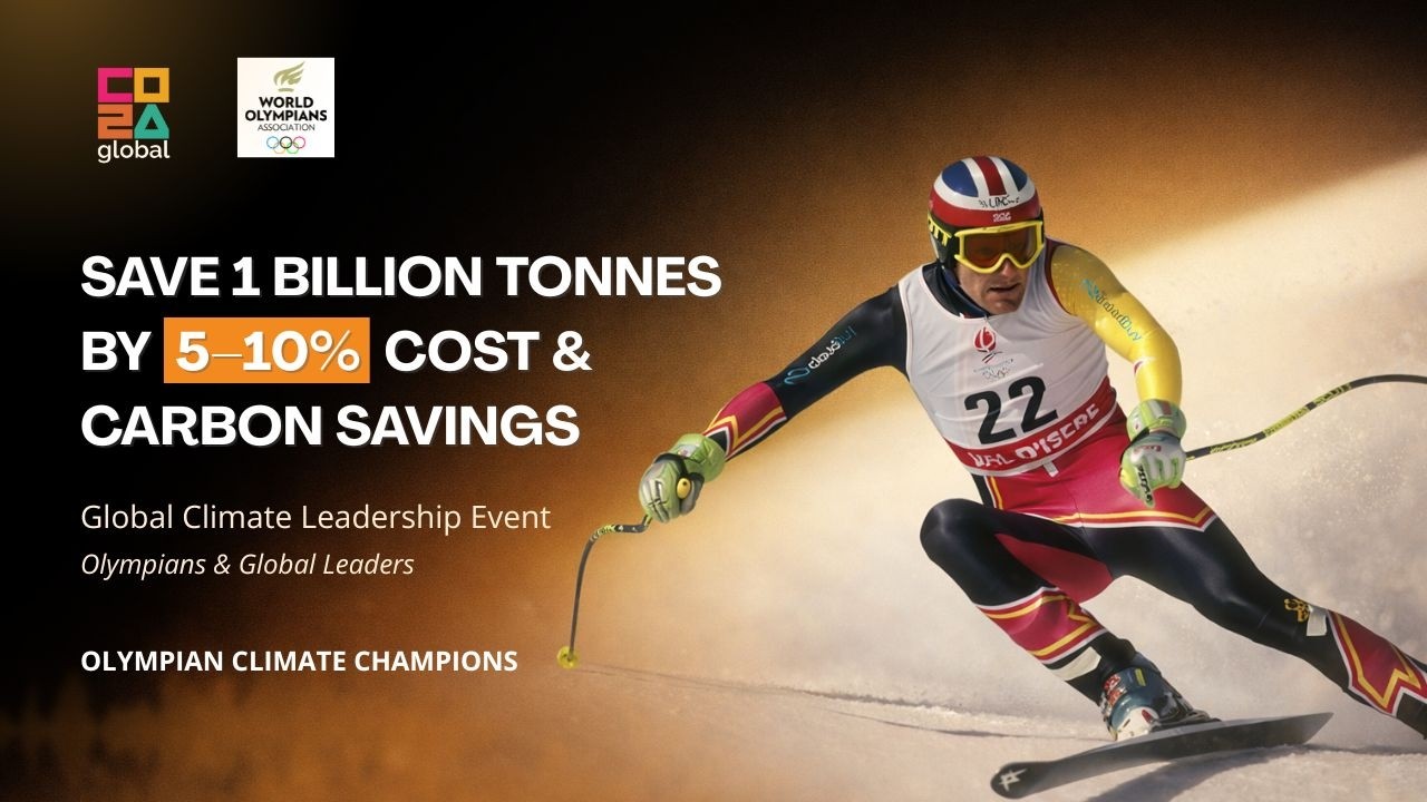 Olympian Climate Champions - Save 1 billion tonnes of Carbon