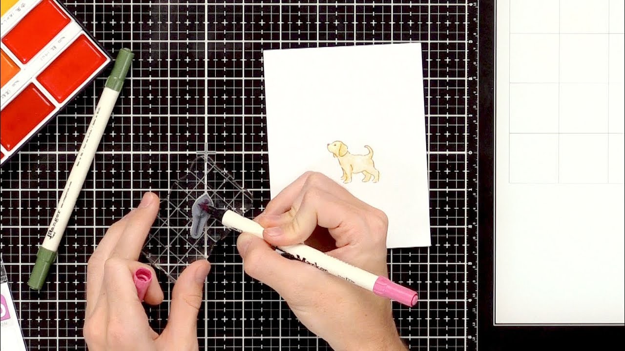 Techniques for Using Inks, Crayons, and Markers with Simon Hurley