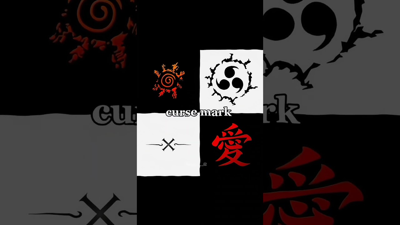 Curse mark ‼️          #naruto #narutouzumaki #sasuke #sasukeuchiha #gaara #neji #nejihyuga #curse