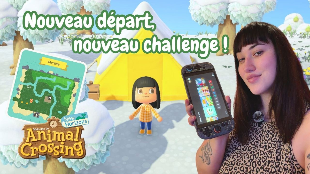 ✨Je me lance dans le CHALLENGE 100% SANS TT NI TI sur Animal Crossing New Horizons !🌿