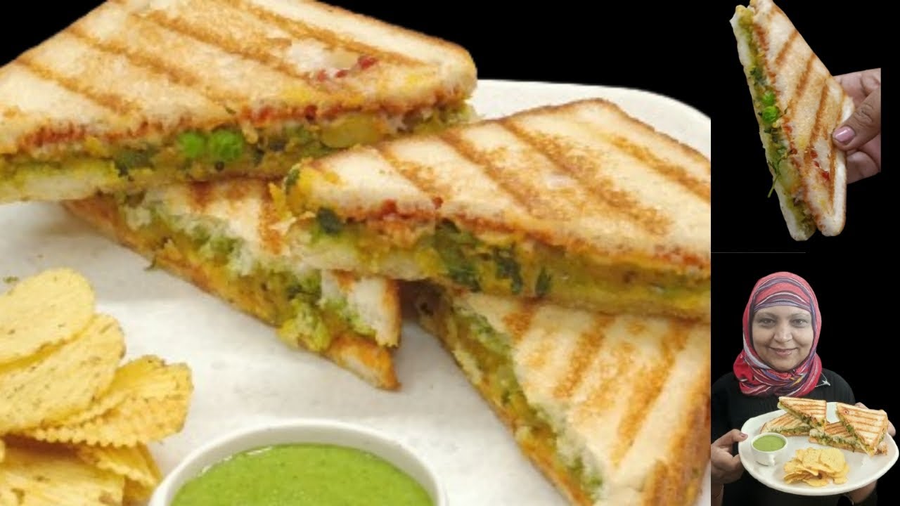 बेटी को बस 1 पीस मिला खाने को पूरा टिफिन दोस्तों ने ही चट कर लिया|CHEESE MATAR ALOO MASALA SANDWICH