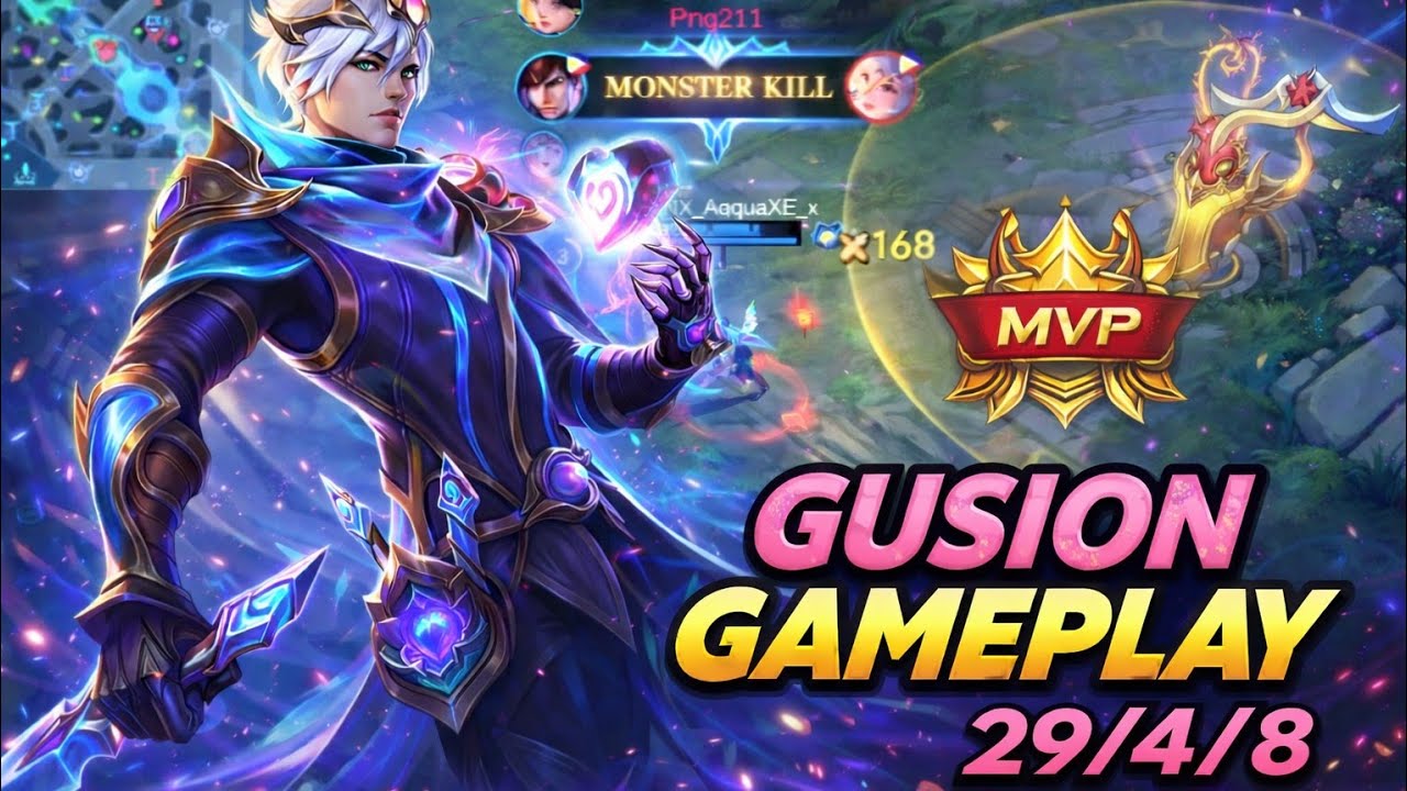 Gusion Gameplay MVP by Agualyn