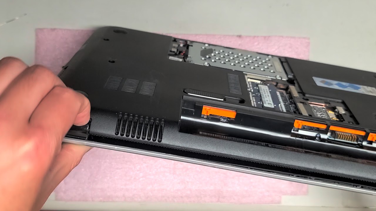 HP DV6 DV6-7138us Disassembly RAM SSD Hard Drive Upgrade LCD Screen Replacement Repair