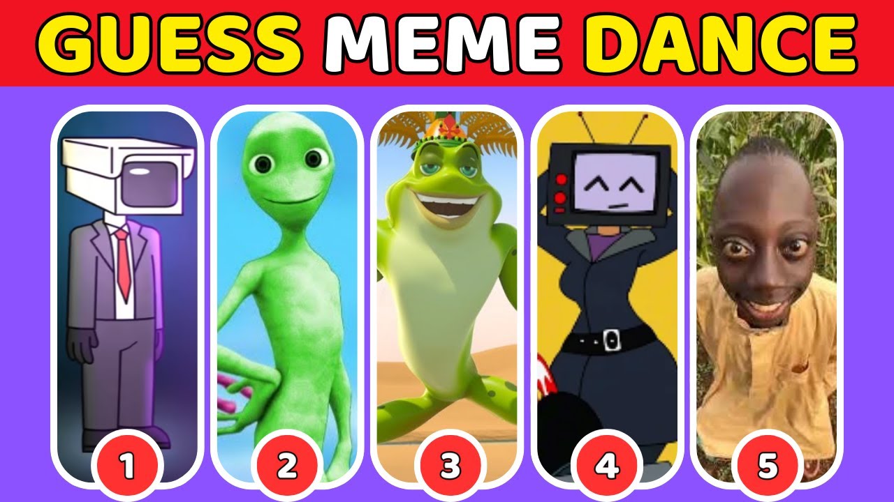 УГАДАЙТЕ ТАНЕЦ МЕМОВ l Тенге Тенге, Оператор, Tu Cosita, Crazy Frog, Телеведущая, Плохой Санта, С...
