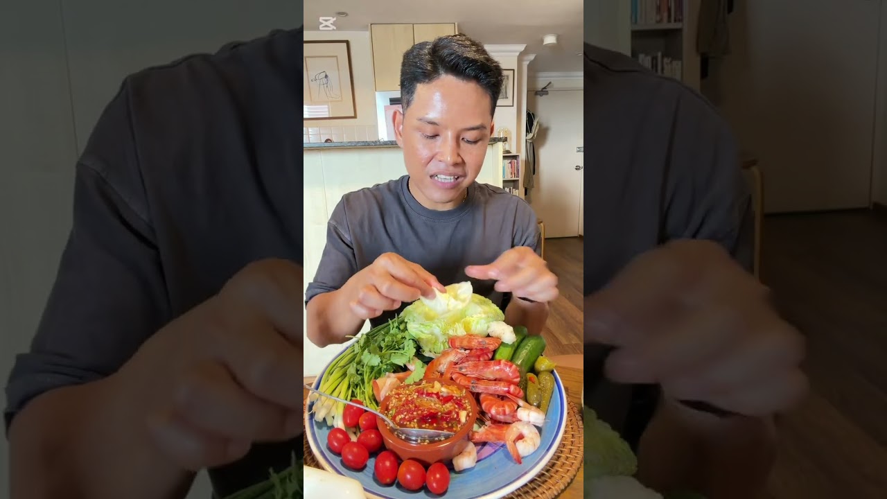 EP40 กินเมี่ยงกุ้งน้ำจิ้มซีฟูดแซ่บๆครับพี่น้อง