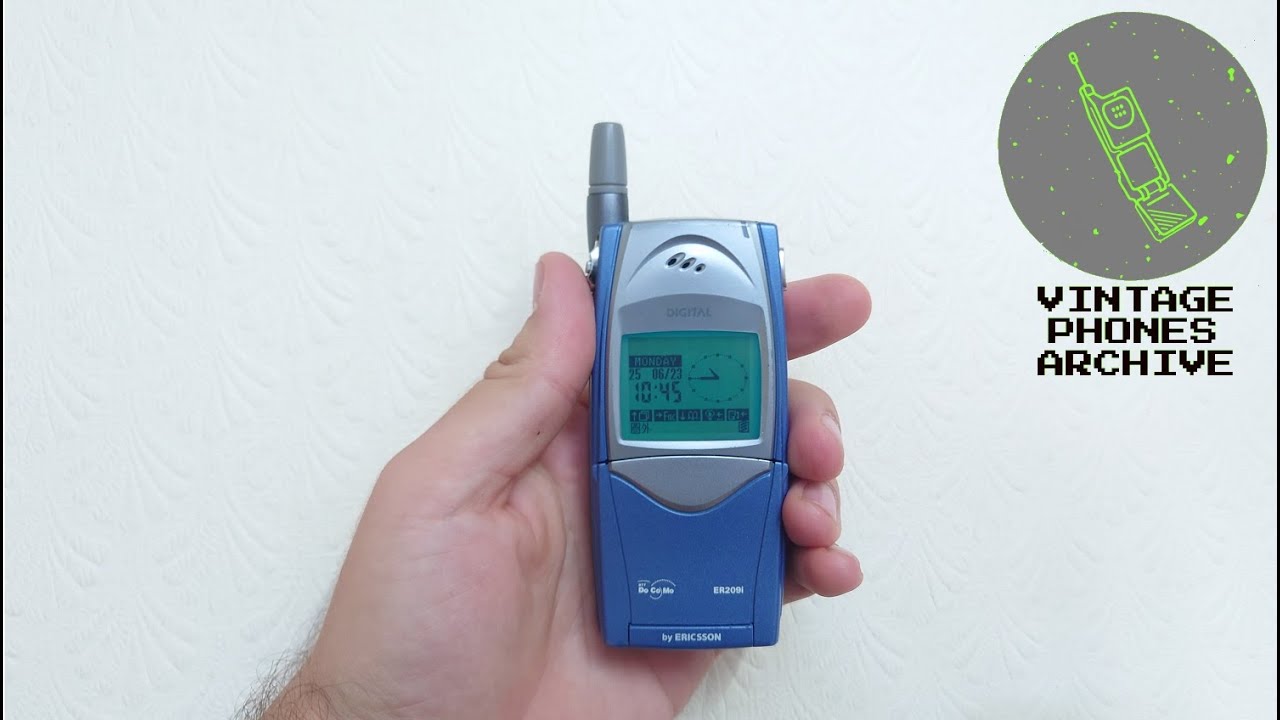 Ericsson DoCoMo ER209i - Japanese Mobile phone menu browse, ringtones