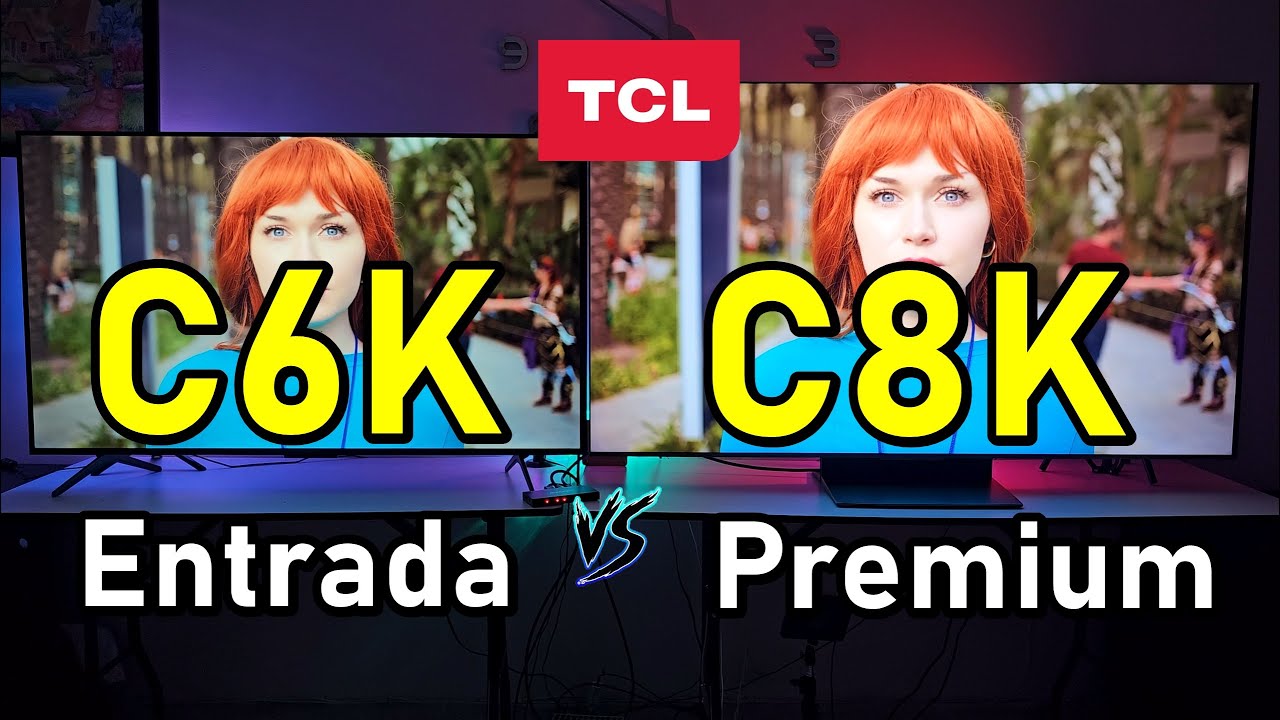 TCL C6K vs C8K: Televisores 4K QD mini LED / &iquest;Vale la pena pagar m&aacute;s por el C8K (QM8K)?