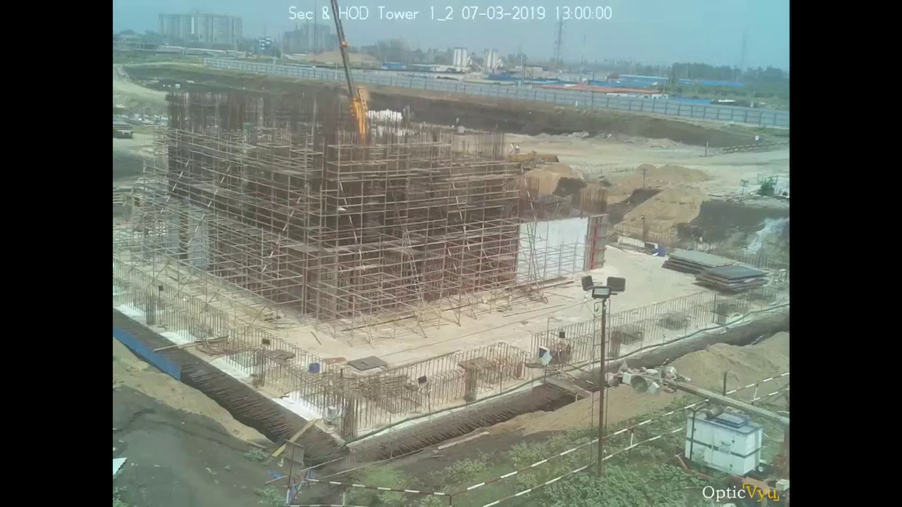 Making of Amaravati - Secretariat and HOD Tower 1 and 2 -  Time Lapse Video