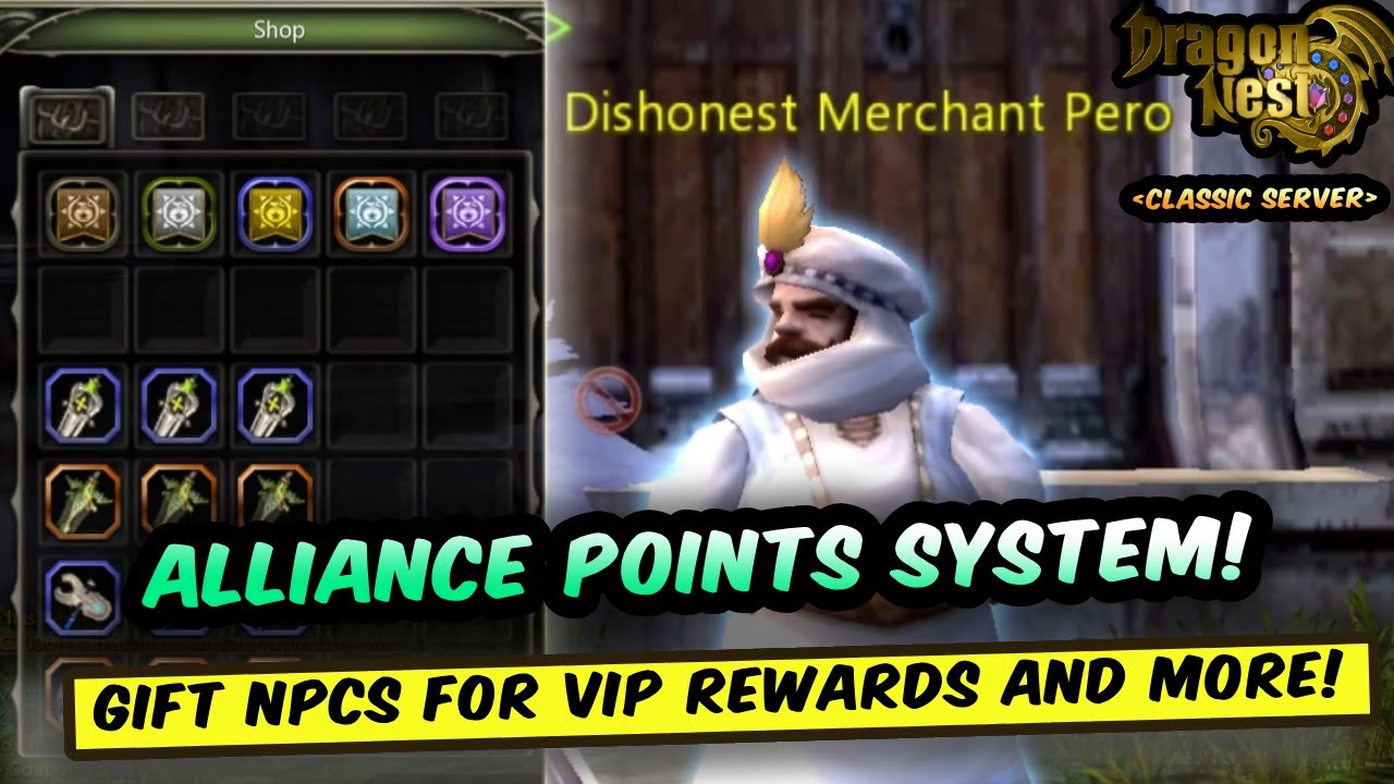 Alliance Points and Gifting System Complete Guide | DN SEA Classic [Saves you Enhancement Fees!]