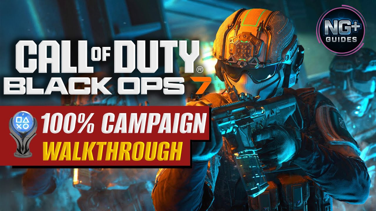 Black Ops 7 Campaign Walkthrough - Full Story Gameplay, All Cutscenes | COD BO7