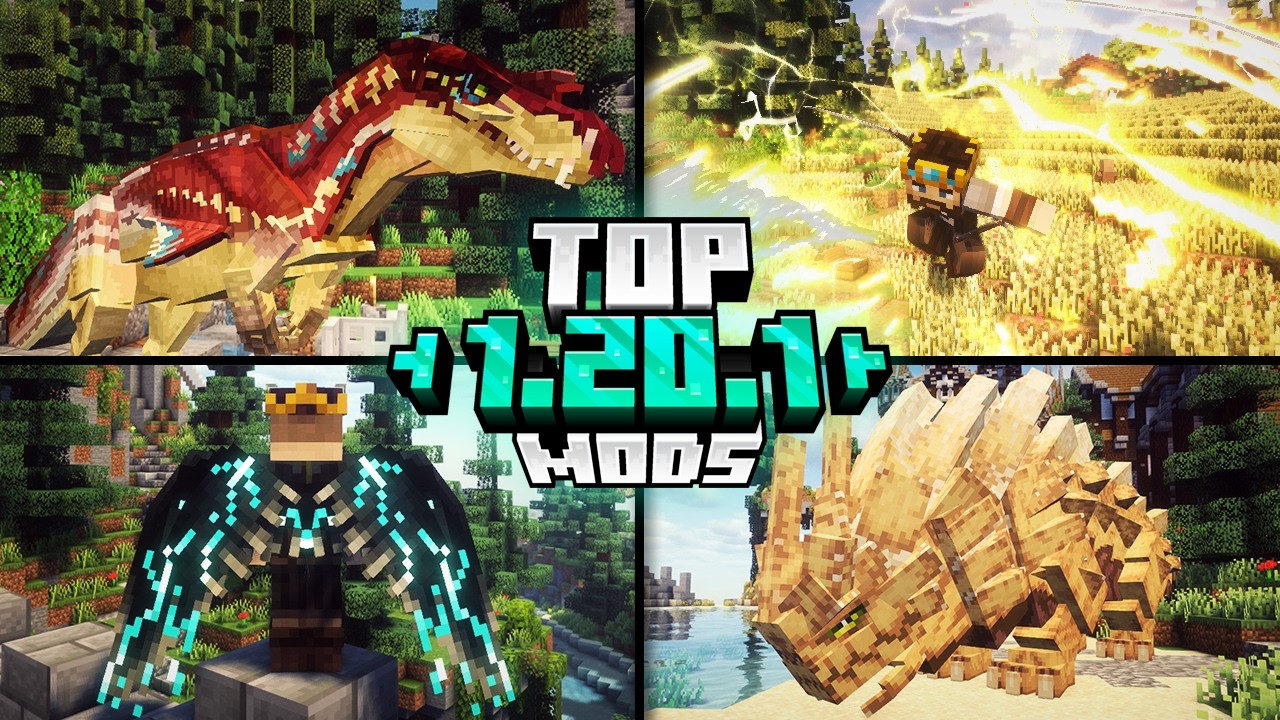 Top 30 Minecraft 1.20.1 Mods (Forge/Fabric/NeoForge)