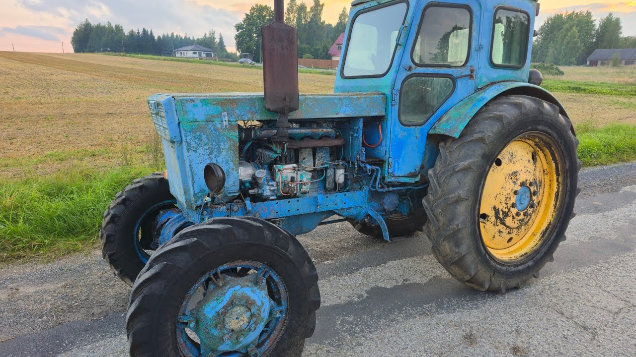 TRAKTOR T-40AM walkaround and test drive