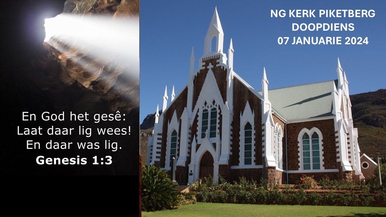 2024/01/07 Genesis 1 (ds Driaan Pretorius)