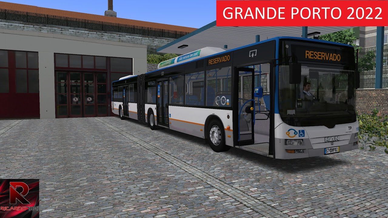 LIVE OMSI 2 - Mapa Grande Porto 2022 - Linha TRANSDEV 763 () com a MAN NG313 Lion's City da STCP