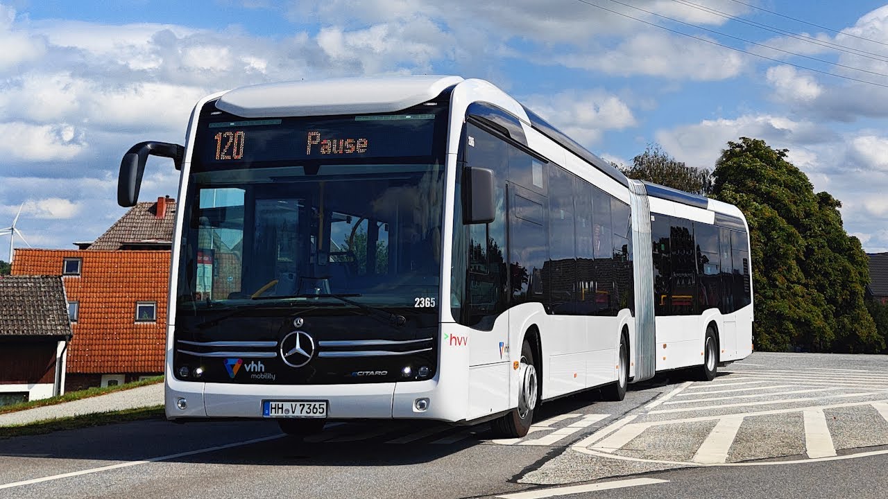 NEUWAGEN: Mercedes-Benz eCitaro G - VHH 2365 - Innenraum Vorstellung