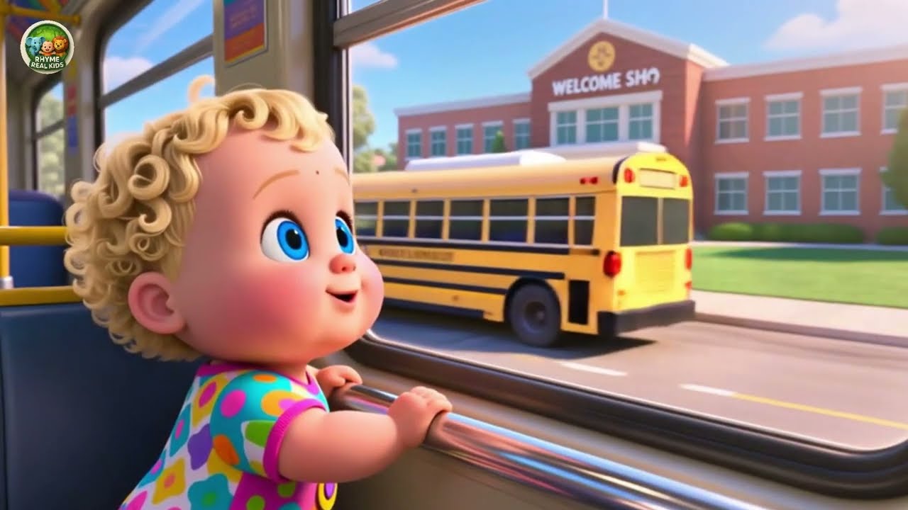 Baby Ride the Bus 🚌✨ Fun Transportation Song for Kids | Viral Nursery Rhyme Adventure