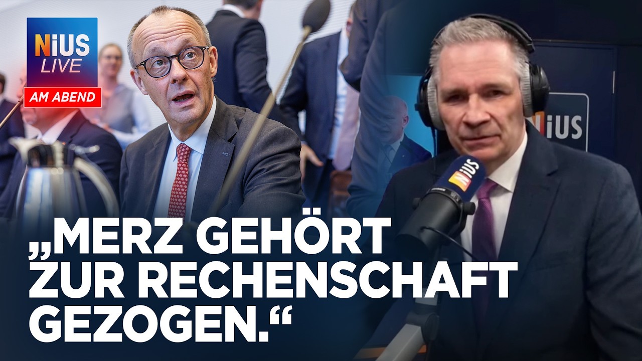 500 Milliarden Schulden – und nichts kommt beim Bürger an? | NIUS Live am Abend vom 17.03.2026
