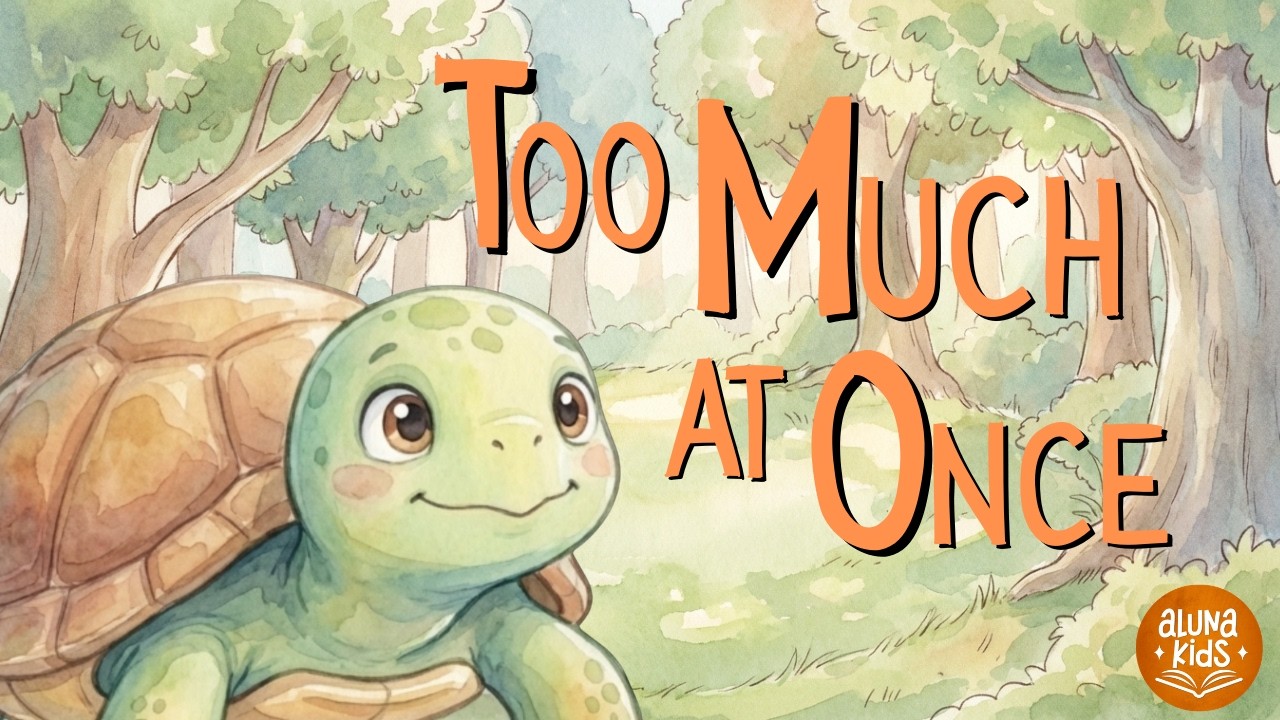Too Much at Once | A Calm Story About Feeling Overwhelmed | Aluna Kids