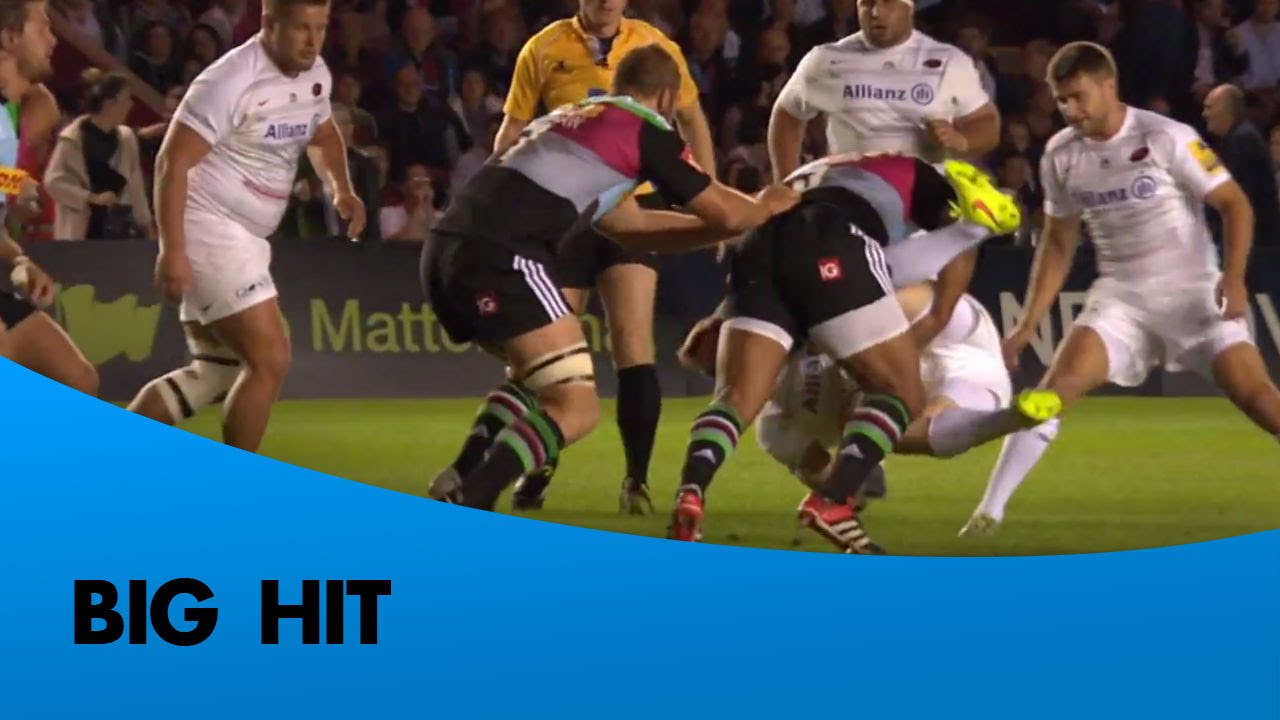 Kyle Sinckler's big hit on Ashton