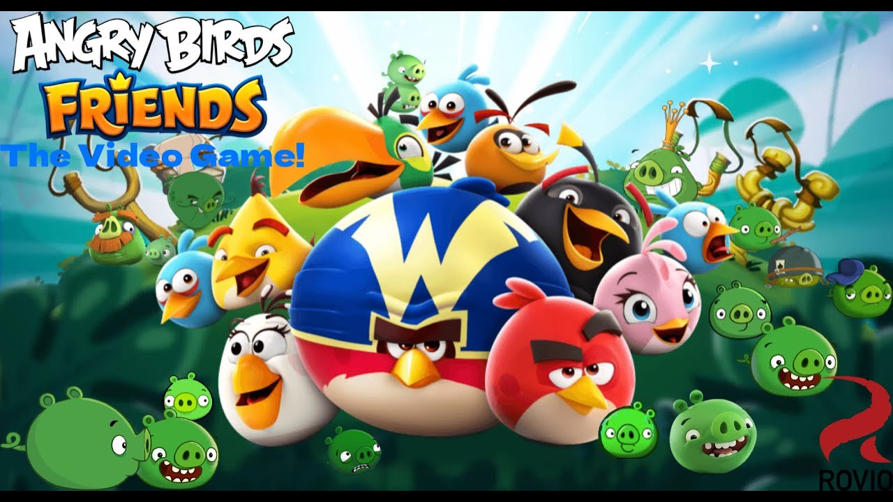 🐦😡Angry Birds 👫Friends🩵💙❤️🧡🩷💖💕💜♥️💛🩶🤎🤍🖤💚💙💟💞 🎮Video Game!🕹