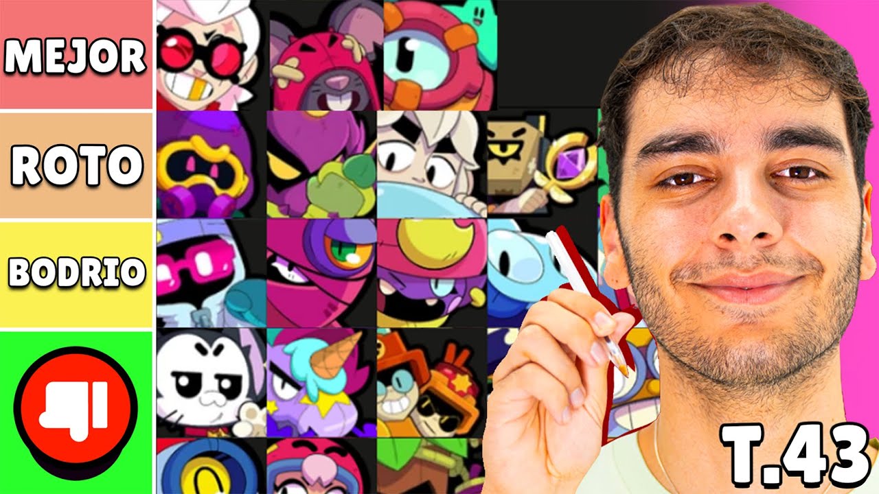 TIERLIST DE TODOS LOS BRAWLERS DEL META !! &iquest;QU&Eacute; DEBES MEJORAR ?! NOVIEMBRE TEMPORADA 43