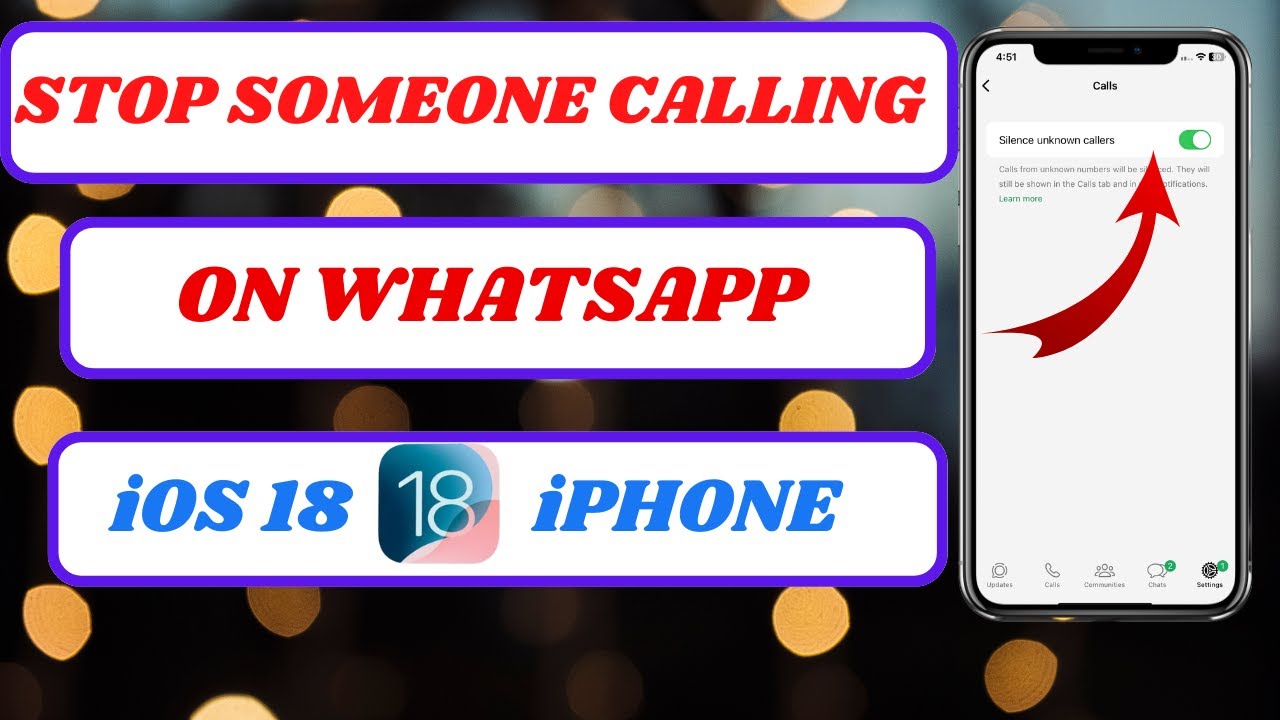 how to stop someone from calling you on whatsapp without blocking them on iphone|2024