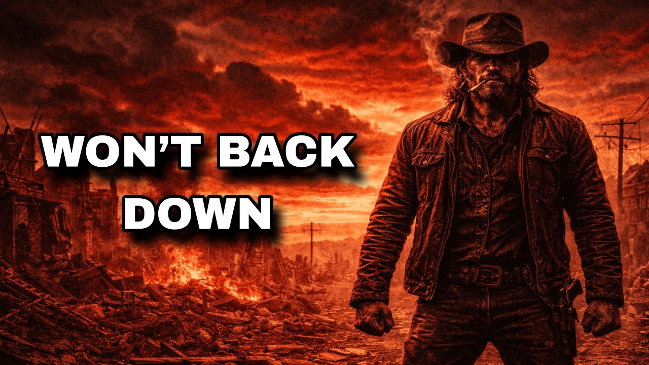 Won't Back Down | Dark Country Blues Ballad | Outlaw Blues Music